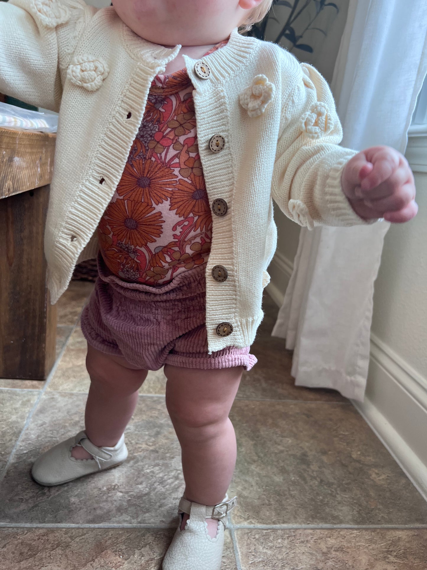 Fiona Floral Cardigan